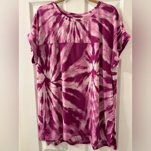 Lularoe Tie Dye Leah Size Large